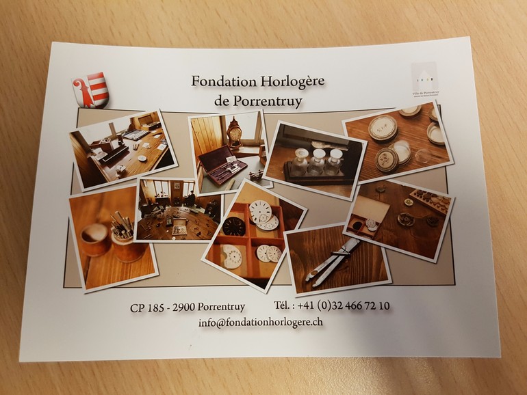Postcard Fondation Horlogère